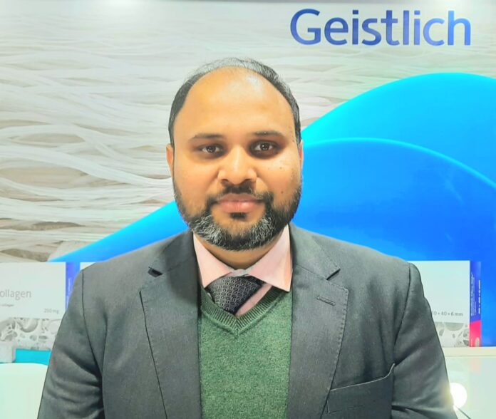 Rishab Gupta, Marketing Manager at Geistlich Pharma India
