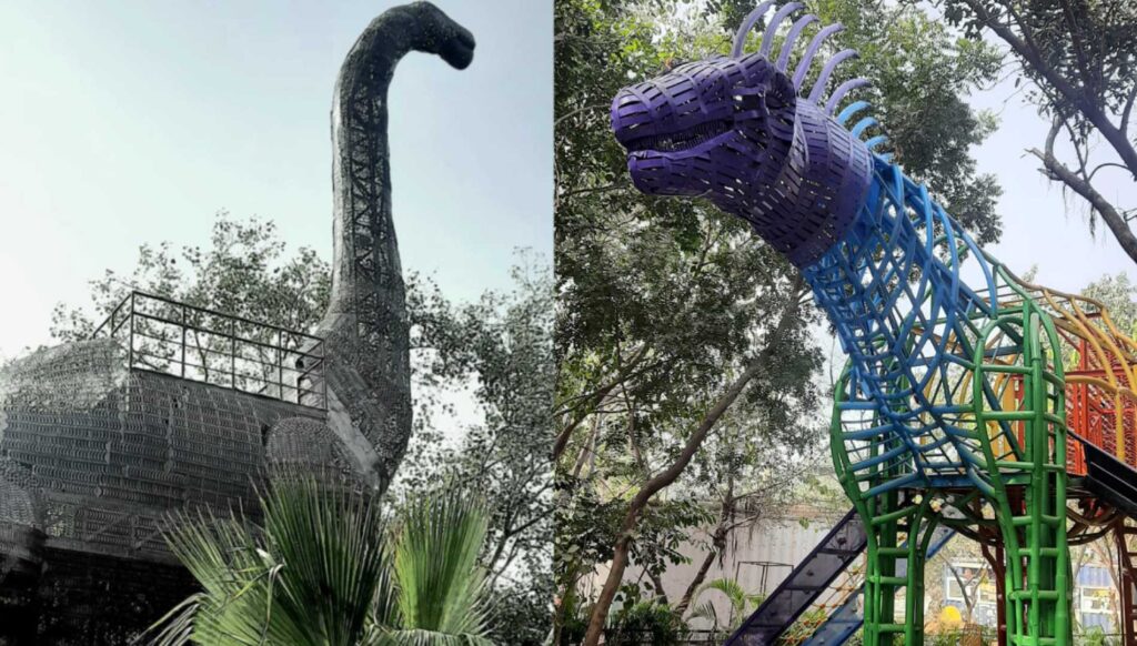 Dinosaur Theme Park – A Marvel of Waste Upcycling
