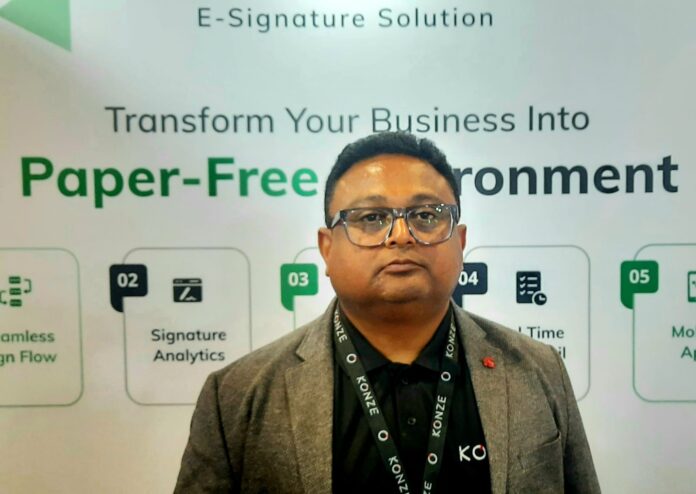 Gaurang Upadhyay, Chief Sales and Marketing Officer at KONZE