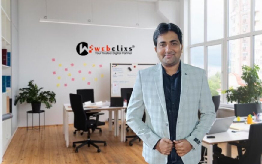 Pravin Dubey, Founder, Webclixs