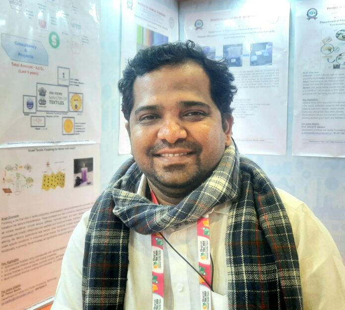 Dr. Sandeep More, Assistant Professor at the Department of Fibres & Textile Processing Technology, Institute of Chemical Technology, Mumbai