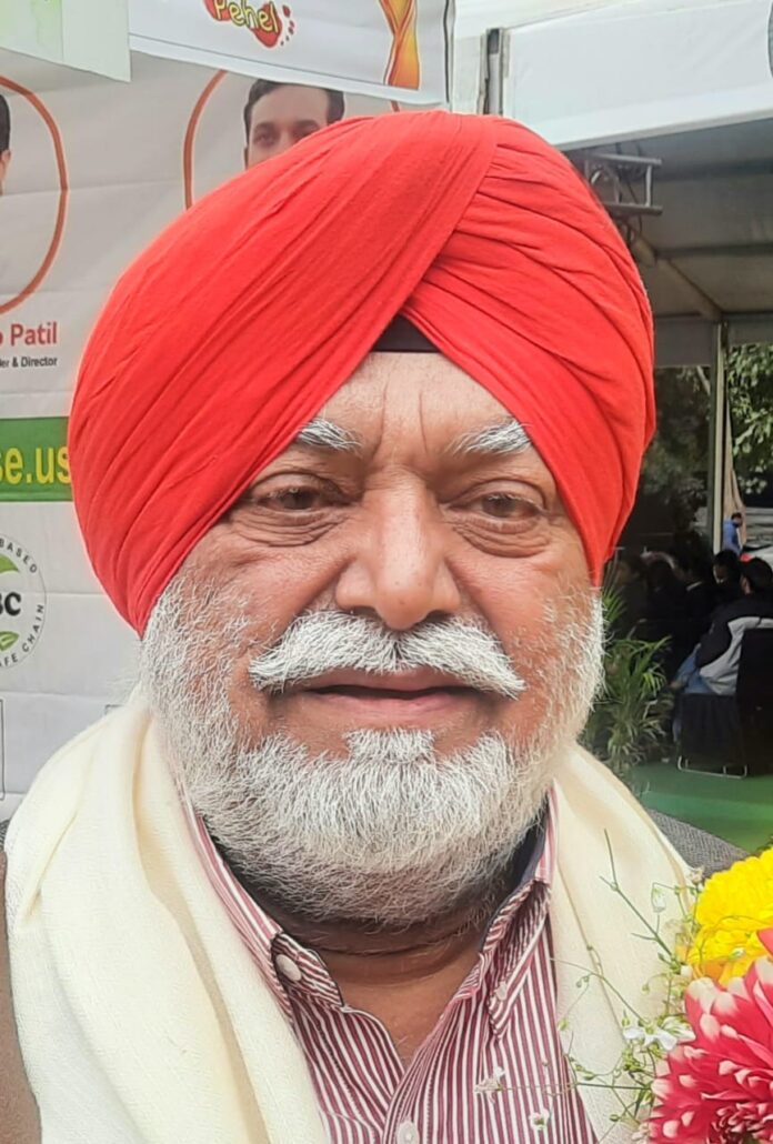 Dr. Chef Manjit Singh Gill, President of IFCA and MD of Ecogreen Hospitality