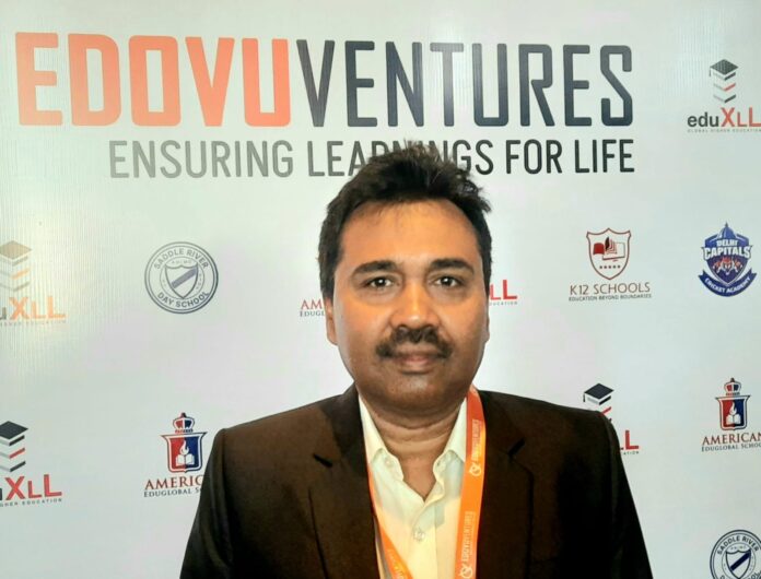 P.K. Samal, Founder and MD of Edovu Ventures, K12 Schools, American EduGlobal School, and EduXLL