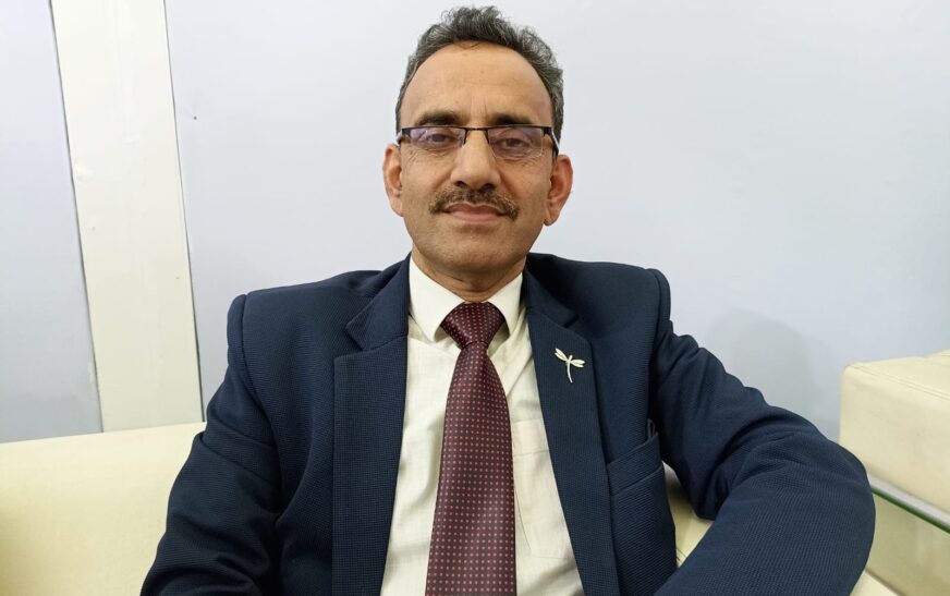 Professor Sanjeev Sharma, Vice Chancellor of the National Institute of Ayurveda