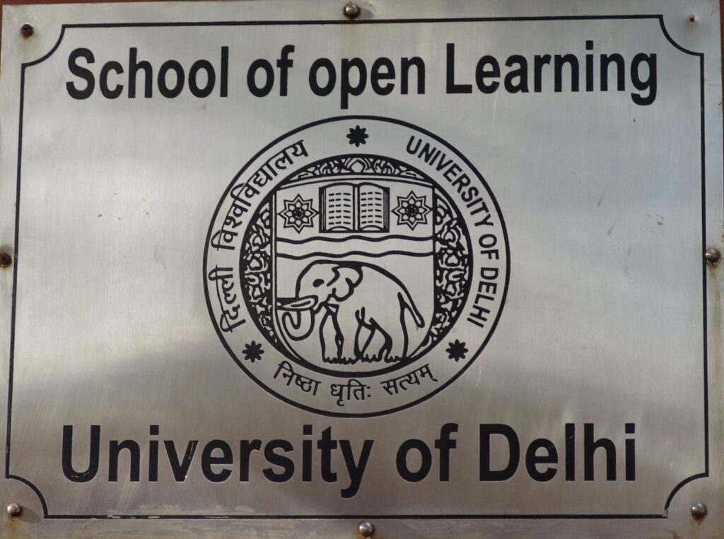 School of Open Learning, University of Delhi