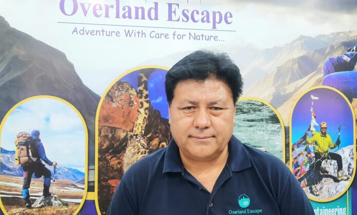 Tundup Dorjey, Managing Director of Overland Escape