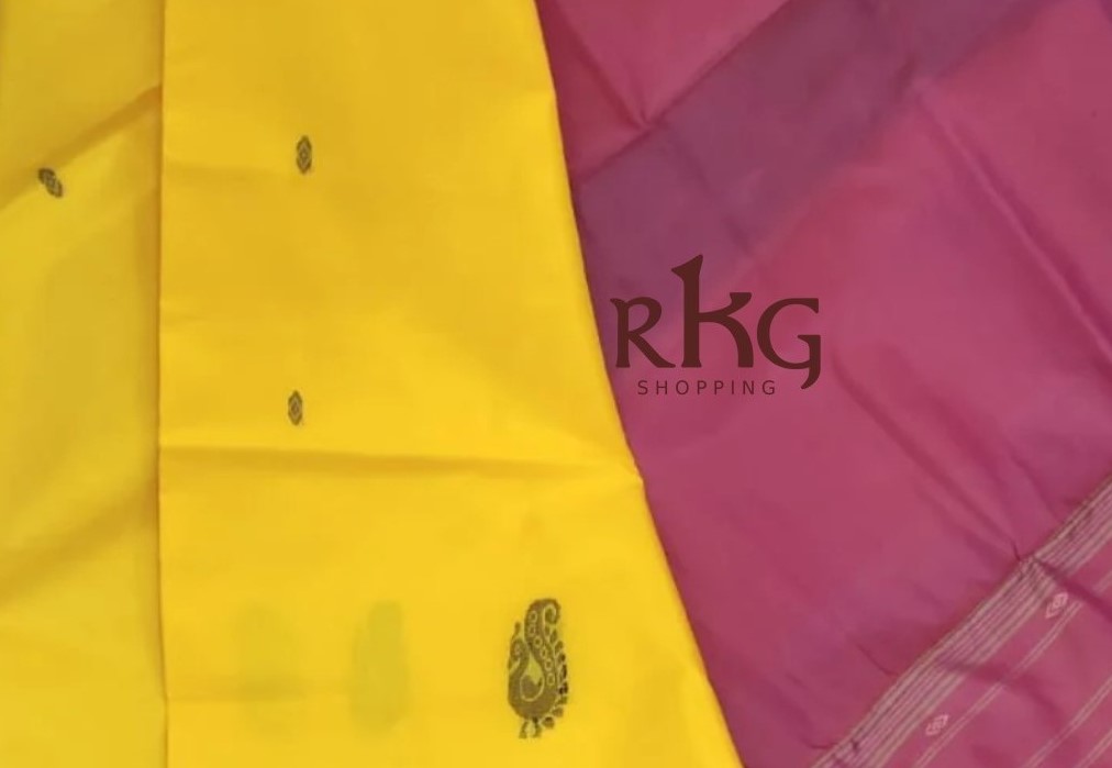 Chinnalam Handloom Silk Saree Crafted by RKG Shopping