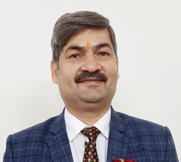 Dr. Rajesh Singh, University Librarian and Head of DULS at the University of Delhi