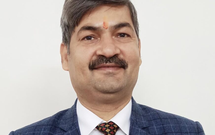 Dr. Rajesh Singh, University Librarian and Head of DULS at the University of Delhi