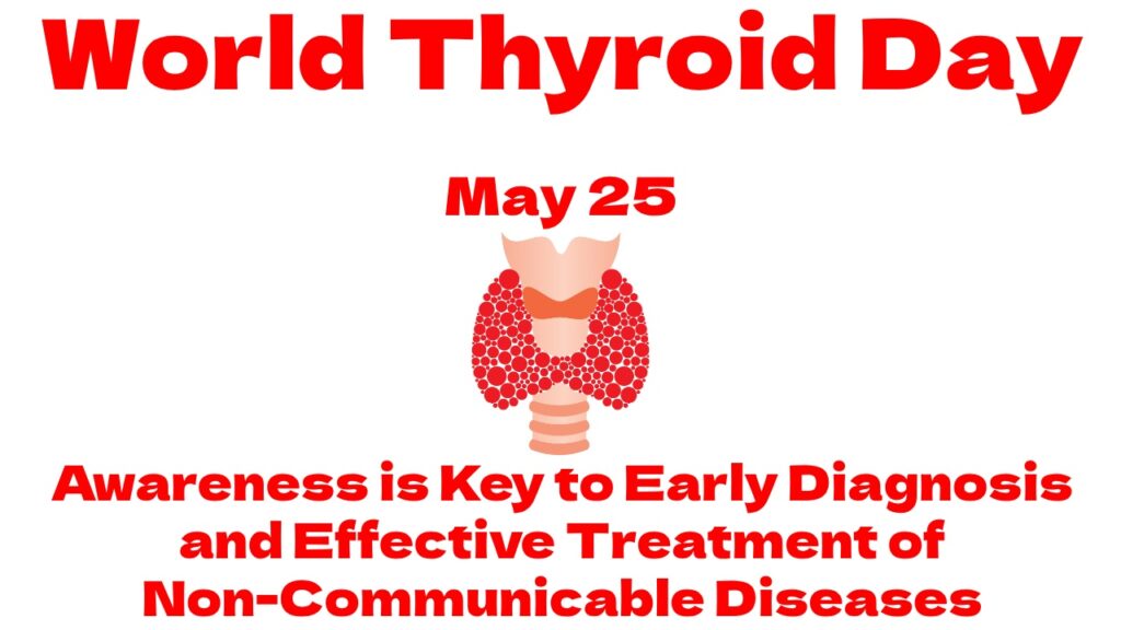 World Thyroid Day - Enhancing Thyroid Awareness to Save Lives
