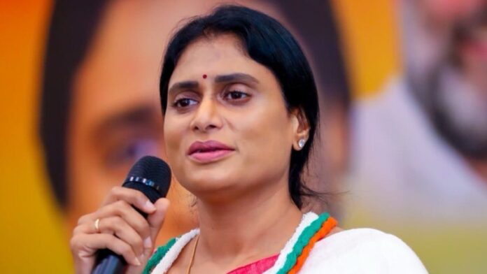 YS Sharmila, President of Andhra Pradesh Congress Committee