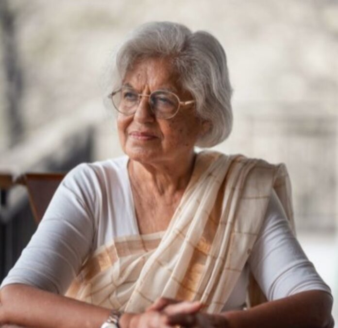 Indira Jaising, a prominent Indian lawyer and human rights activist, and co-founder of the Lawyers Collective