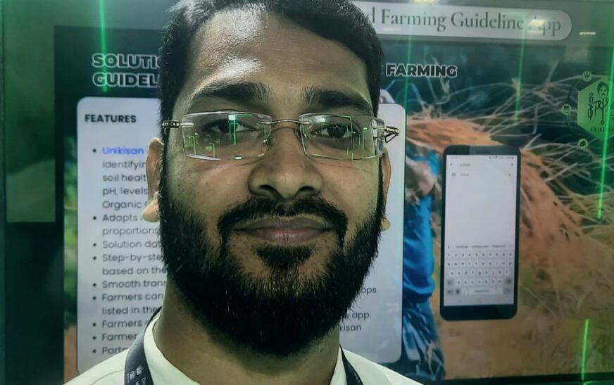 Farid Khan, Founder and CTO of Unikisan Agrotech Pvt. Ltd.