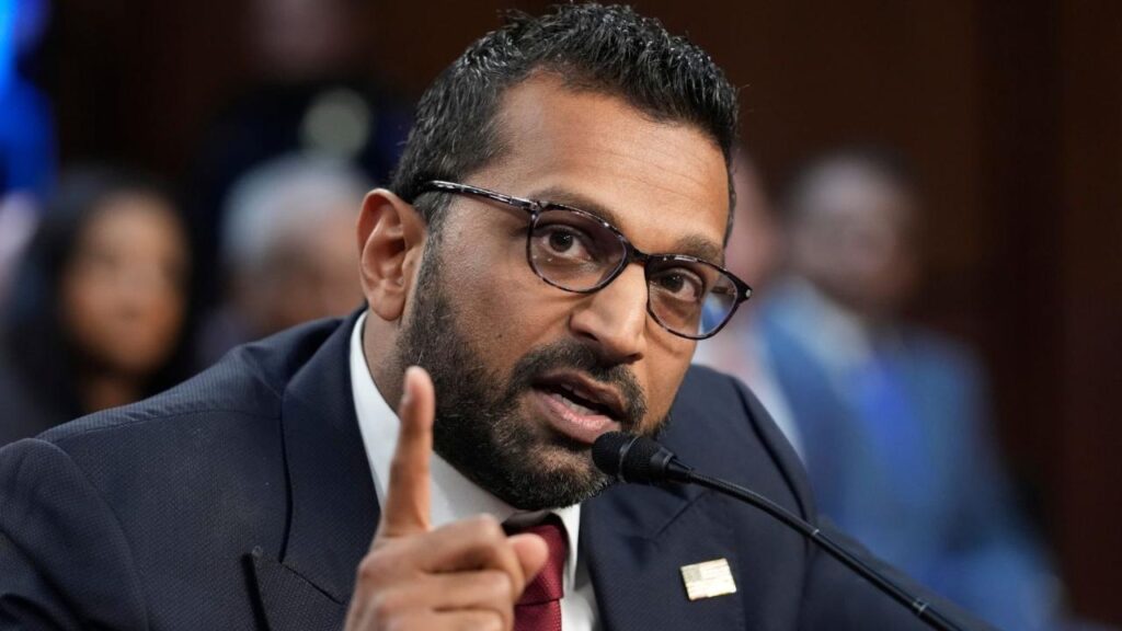 Kash Patel Confirmed as FBI Director in Contentious Senate Vote