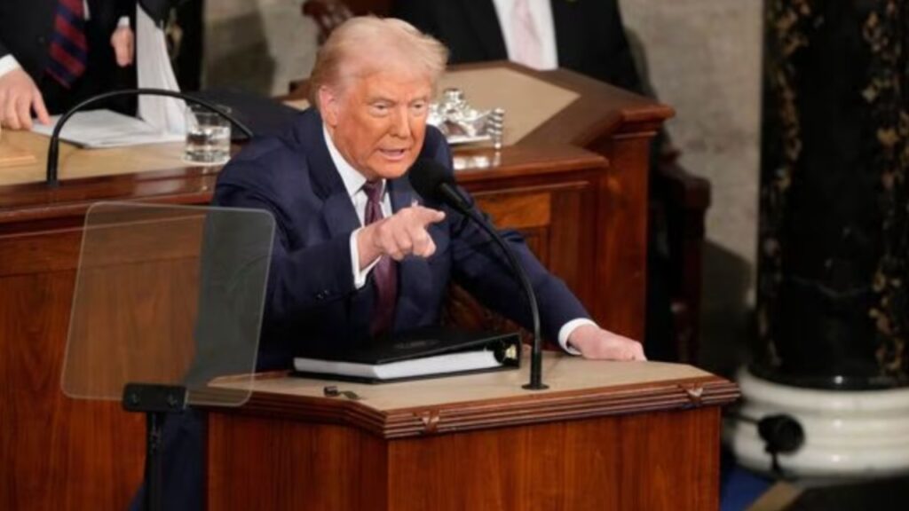 First Address of President Donald Trump to the US Congress