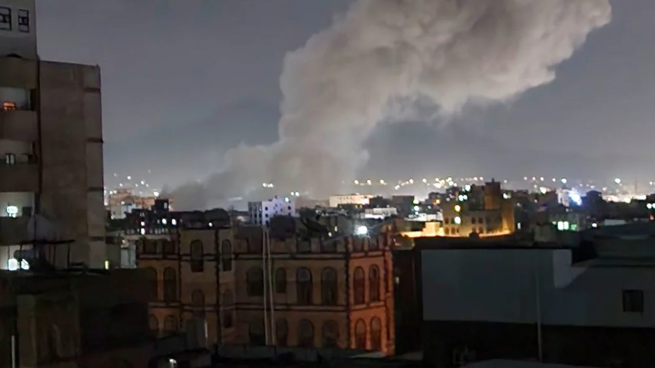 US Strikes Houthis in Yemen, Killing Dozens