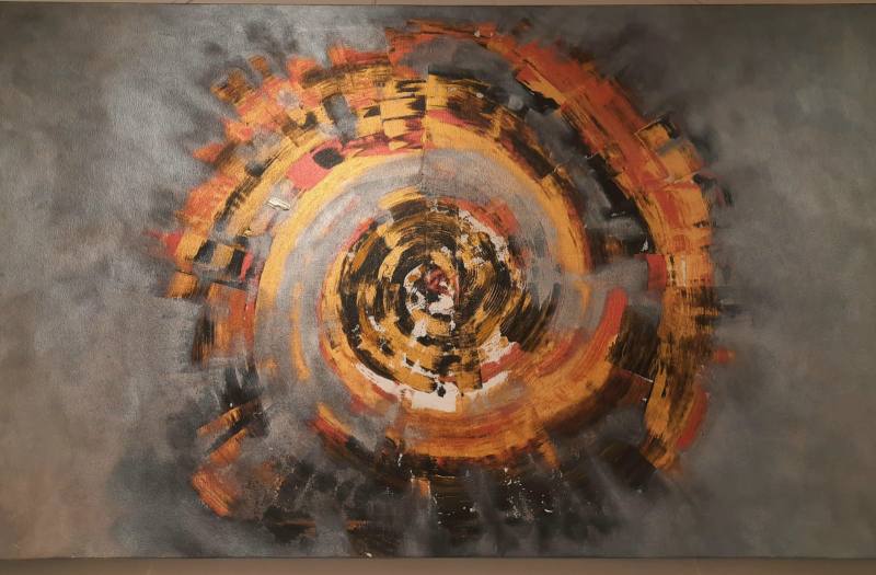 From Meditation to Masterpiece - Shubhangi Jangde Painting Artistic Remedy for Modern Chaos