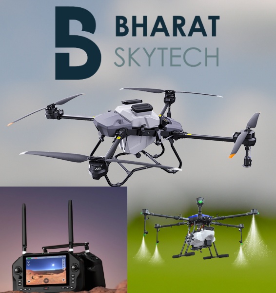 Precision, Performance, Progress - Bharat Skytech Revolutionizing Agriculture Through Cutting-edge Drones