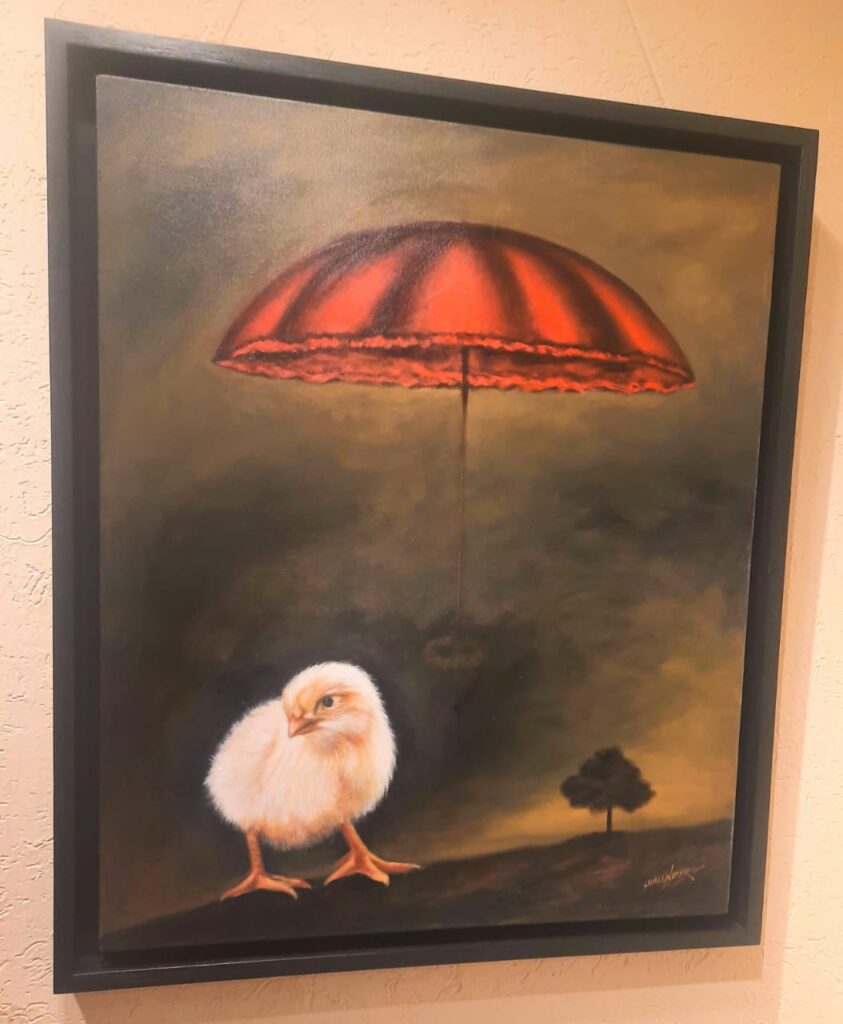 Shalender Singh’s Metaphysical Roosters and Other Tales of Tempera