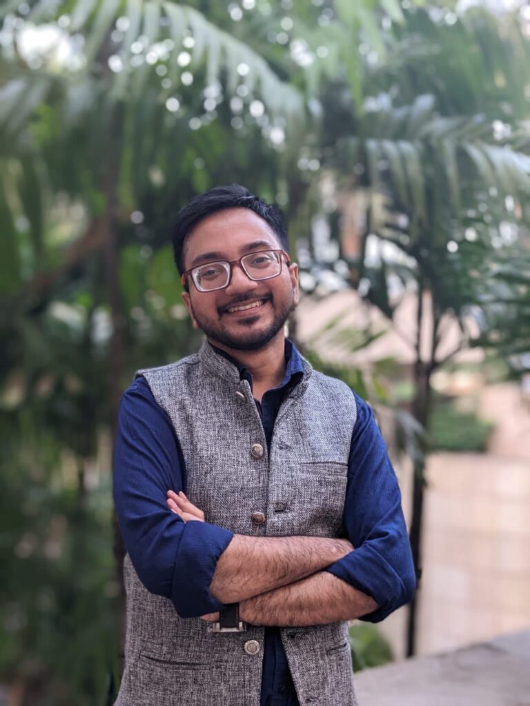 Ambar Kumar Ghosh, Co-author of Missing from the House - Muslim Women in the Lok Sabha