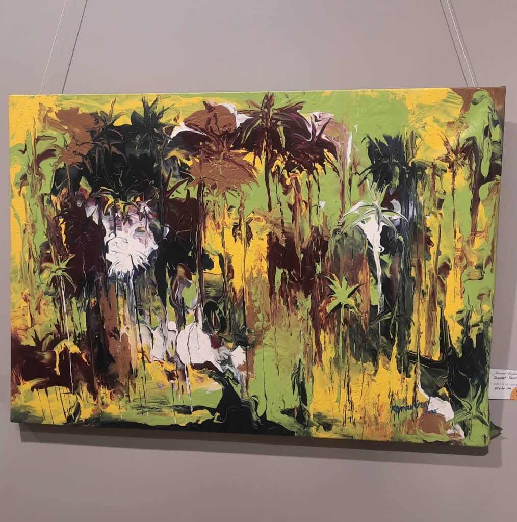 Echoes of the Village - The Living Spirit of Nature in Aravind Krishna’s Paintings