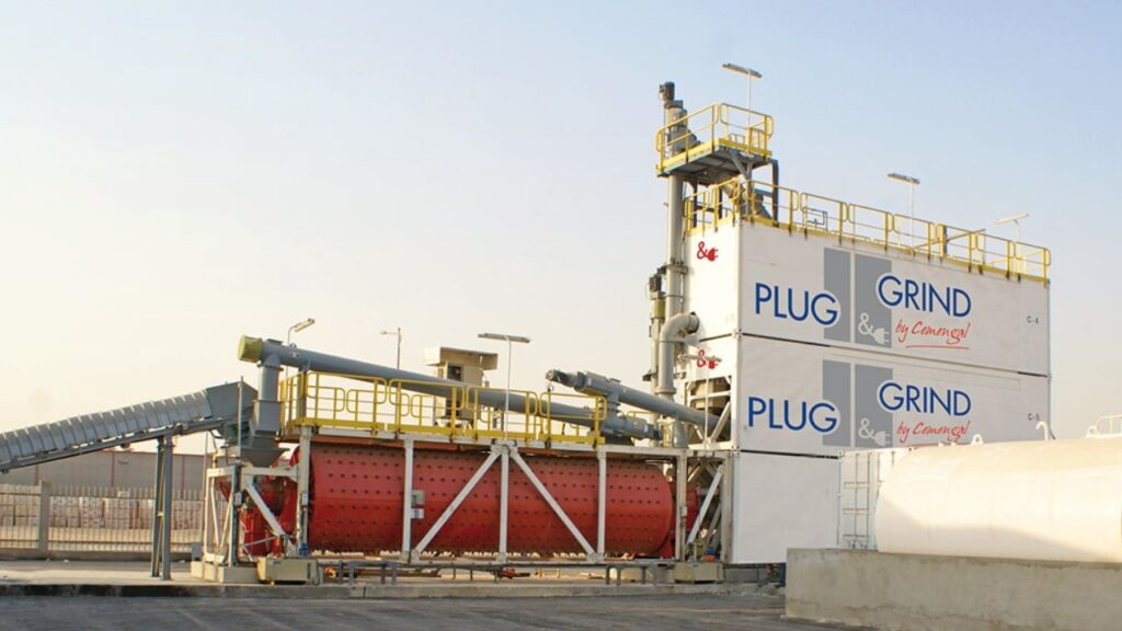 CEMENGAL PLUG&GRIND® Grinding Stations Redefining Modular Cement Production