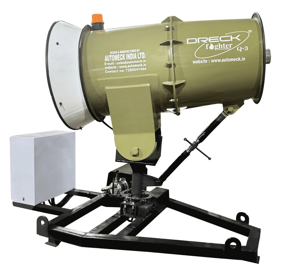 Automeck Scaling Air Pollution Control with a Mobile, High-Performance Dust Catcher