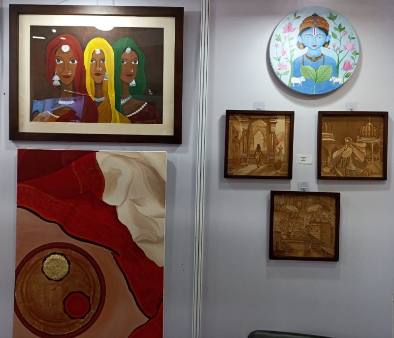 Indian Women Drive the Narrative in Medhavini Bansal’s Art
