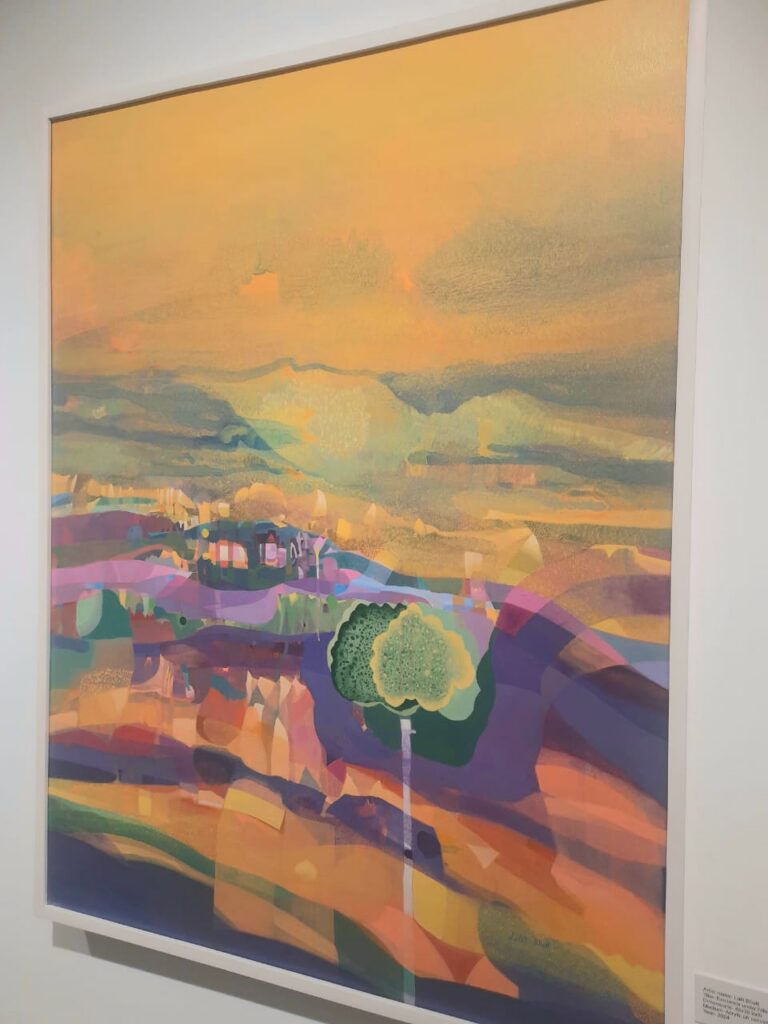 Lalit Bhatt’s Paintings Reflect Fragmented Himalayan Memories