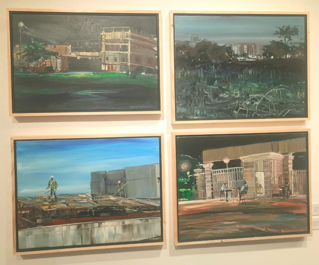 Pavan Kumar D’s Paintings Recreate the Poetry of Light and Space in Urban Locales