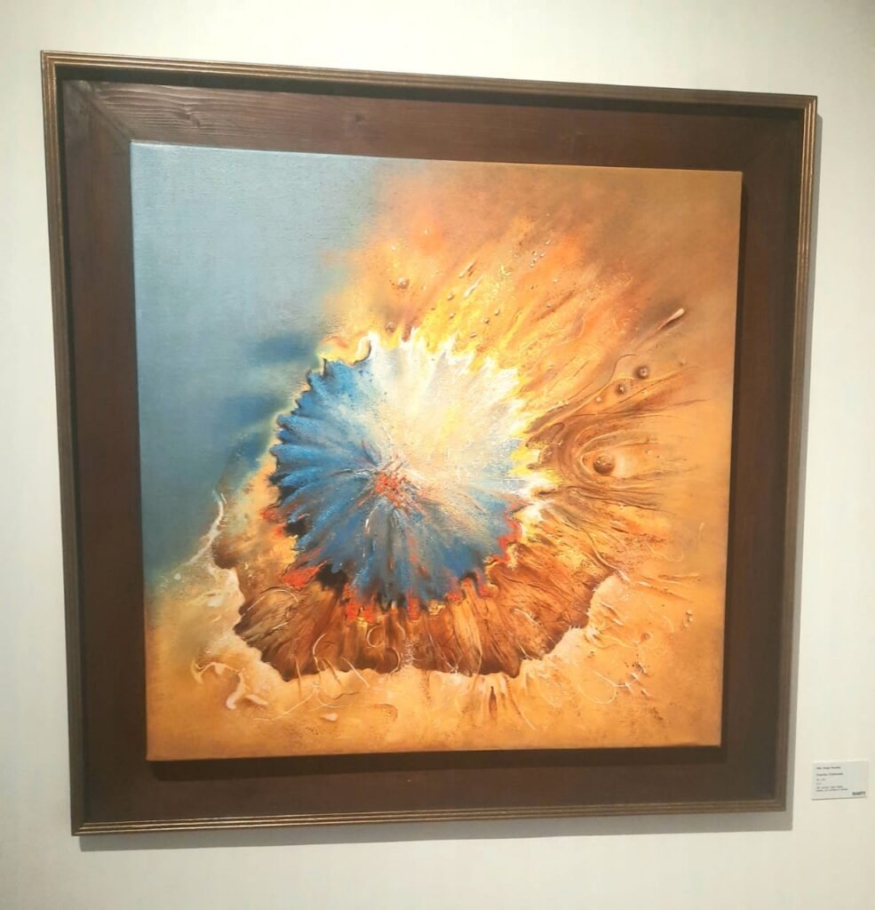 Ritu Singh Panday Reimagines Cosmic Theories in Her Art
